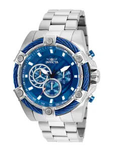 Invicta Bolt Men Stainless Steel Bracelet Style Strap Chronograph Analogue Watch 25513