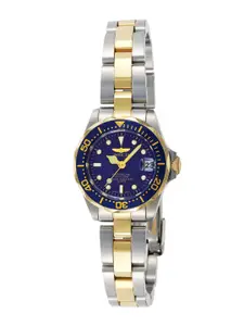 Invicta Men Dial & Stainless Steel Bracelet Style Straps Analogue Watch 8942