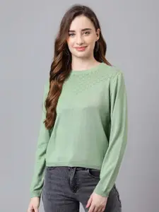 Latin Quarters Round Neck Pullover