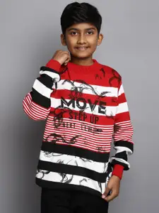 V-Mart Boys Striped Acrylic Pullover Sweater