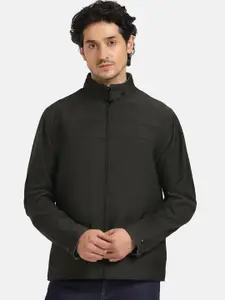 Blackberrys Mock Collar Reversible Bomber Jacket
