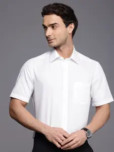 Louis Philippe Pure Cotton Classic Opaque Formal Shirt