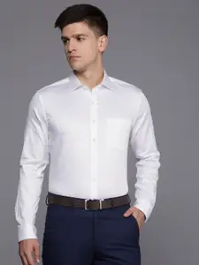 Louis Philippe Men Slim Fit Pure Cotton Formal Shirt
