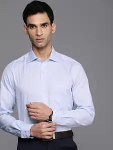 Louis Philippe Pure Cotton Classic Opaque Formal Shirt