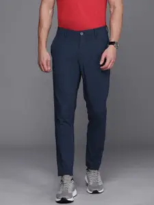 Louis Philippe Ath.Work Men Comfort Tapered Fit Semi Formal Trousers