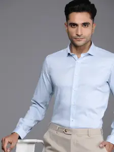 Louis Philippe Ath.Work Super Slim Fit Opaque Semiformal Shirt