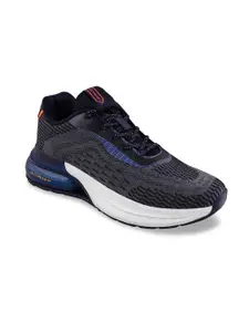 Campus Men Navy Blue Textile Running Non-Marking Shoes