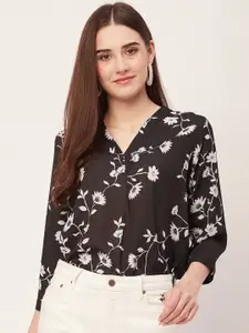 Moomaya Floral Printed Casual Shirt