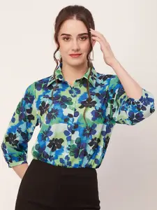 Moomaya Floral Printed Casual Shirt