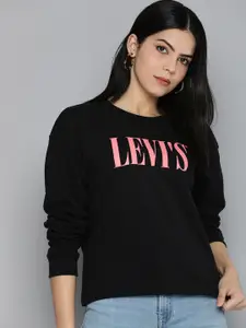 Levis Women Printed Sweatshirt