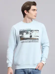 Monte Carlo Graphic Printed Pullover Sweatshirt