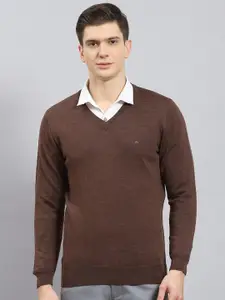 Monte Carlo V-Neck Pure Woollen Pullover