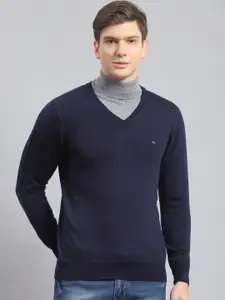 Monte Carlo V-Neck Woollen Pullover Sweater