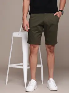Nautica Men Solid Mid-Rise Chino Shorts