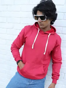 Campus Sutra Hooded Cotton Pullover