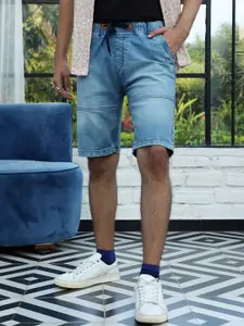 Campus Sutra Men Cotton Denim Shorts
