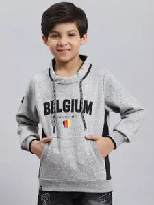 Monte Carlo Boys Typography Printed Long Sleeves Sweatshirt