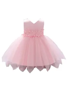 StyleCast Pink & pastel pink Fit & Flare Dress