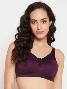 Clovia Non-Wired Full Coverage Lightly Padded Cotton Everyday Bra With All Day Comfort