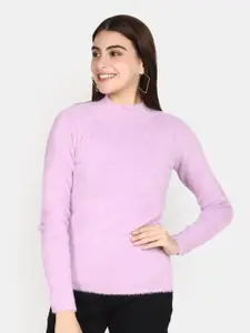 V-Mart High Neck Long Sleeves Sweatshirt