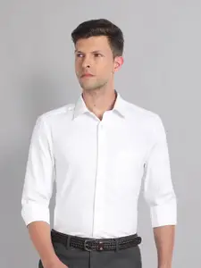 AD By Arvind Twill Regular Fit Formal Shirt