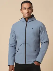 Allen Solly Hooded Long Sleeves Bomber Jacket