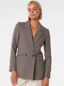 Forever New Double Breasted Tailored Fit Blazers