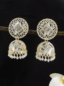 PRIVIU Gold Plated Jhumkas