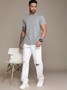 The Roadster Lifestyle Co. Men Straight Fit Cotton Jeans