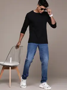 The Roadster Lifestyle Co. Men Slim Fit Light Fade Stretchable Jeans