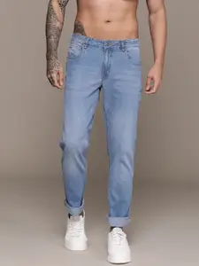 The Roadster Lifestyle Co. Men Slim Fit Light Fade Stretchable Jeans