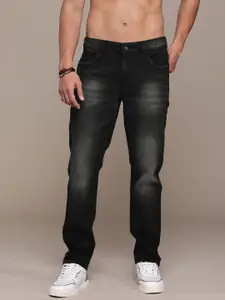 The Roadster Life Co. Men Slim Fit Heavy Fade Stretchable Jeans