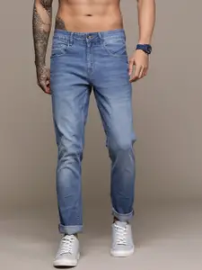 The Roadster Lifestyle Co. Men Slim Fit Light Fade Stretchable Jeans