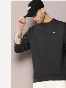 Kook N Keech Men Self Design Pullover Sweatshirt