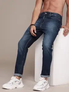 The Roadster Life Co. Men Slim Fit Light Fade Stretchable Jeans