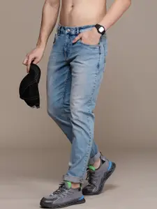 Roadster Men Slim Fit Heavy Fade Stretchable Jeans
