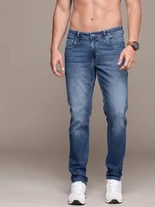 The Roadster Lifestyle Co. Men Slim Fit Light Fade Stretchable Jeans