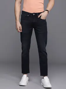 Louis Philippe Jeans Men Smart Skinny Fit Light Fade Stretchable Jeans