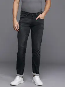 Louis Philippe Jeans Men Slim Fit Mid-Rise Light Fade Stretchable Jeans