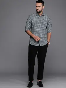 Louis Philippe Sport Slim Fit Checked Casual Shirt