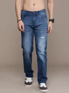 Roadster Men Slim Fit Low Distress Heavy Fade Stretchable Jeans