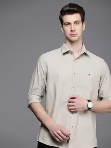 Louis Philippe Sport Pure Cotton Slim Fit Casual Shirt