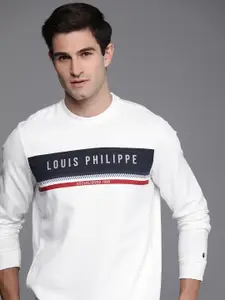 Louis Philippe Sport Men Printed Sweatshirt