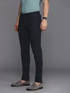 Louis Philippe Sport Men Solid Smart Fit Chinos