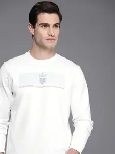 Louis Philippe Sport Men Printed Sweatshirt