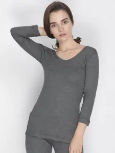 ONN Ribbed Cotton Thermal Top