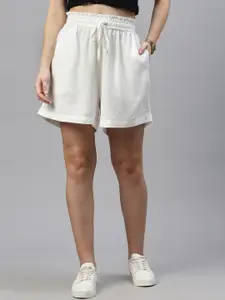 De Moza Women High-Rise Shorts