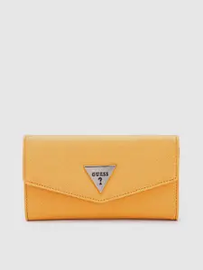 GUESS Women Abstract Textured Three Fold Wallet