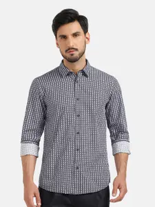 Blackberrys India Slim Fit Checked Cotton Casual Shirt