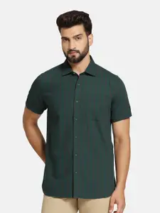 Blackberrys India Slim Fit Vertical Striped Cotton Casual Shirt